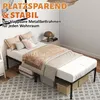 Rama łóżka Bettizia pod materac 200 x 90 cm, składana rama Podgląd zdjęcia produktu 3