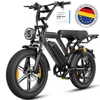 E-Bike Mountainbike Cityrad E-Fahrrad 20” x 4.0” Damen u. Produktbild-Vorschau 1