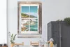 MuchoWow® Poster Durchsichtig - Meer - Holz 120x180 cm - Produktbild-Vorschau 2