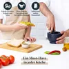 GOURMEO Mörser mit Stößel - Set in Groß aus Massivem Granit Produktbild-Vorschau 7