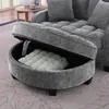 Divano letto multifunzionale 2 in 1 con pouf contenitore, Anteprima dell’immagine prodotto 15