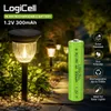 2 stück LogiCell NI-MH-Akku Mignon AA 300mAh, 1,2V Solar Produktbild-Vorschau 3
