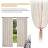 2 Stück Boho Modern Vorhange Spitze Verdunkelungsvorhang Produktbild-Vorschau 6