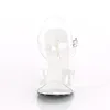 GALA-08MG Damen Sandale von Fabulicious, Transparent EU 38, Produktbild-Vorschau 2