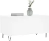 vidaXL Konferenčný stolík biely 90x44,5x45 cm Drevo Náhľad obrázku produktu 4