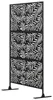 Sichtschutzwand Garten Stahl 122x45x198 cm, Paravent Produktbild-Vorschau 2