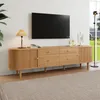 Merax TV-Lowboard mit Schiebetüren und 4 Schubladen, Produktbild-Vorschau 8