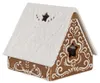 Clayre & Eef Portacandele Casa di pan di zenzero 8x8x8 cm Anteprima dell’immagine prodotto 3