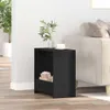 vidaXL Beistelltisch Schwarz Eichen-Optik 50 x 26 x 50 cm Produktbild-Vorschau 4