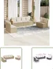 The Living Store 8-tlg. Garten-Sofagarnitur mit Kissen Produktbild-Vorschau 1