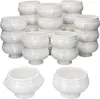 24x LEO Lví hlava Tureens 450ml White 24 Servírovací Náhled obrázku produktu 2