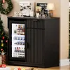 BROTTAR Barschrank mit Kühlschrank - Kaffeebar mit Stauraum Produktbild-Vorschau 6