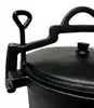 Dutch Oven - Gusseisen Kessel 10 L - mit Füßen und Henkel - Produktbild-Vorschau 9
