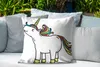 MuchoWow® Outdoor Kissen - Illustration eines Einhorns - Produktbild-Vorschau 4