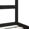 Kinderbett Schwarz 90x200 cm Massivholz Kiefer Produktbild-Vorschau 6