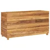 vidaXL Lit surélevé 100x40x55 cm teck vieux bois et acier Voir les images du produit 18