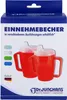 Bicchiere con 2 manici+2 coperchi 4+12 mm blu, 1 pz Anteprima dell’immagine prodotto 1