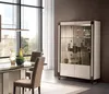 Vitrine 2 Tür Schrank Vitrinen Wohnzimmer Schränke Design Produktbild-Vorschau 4
