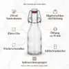 gouveo 24er Set Glasflasche 250 ml rund mit Bügelverschluss Produktbild-Vorschau 3