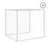 Hühnerkäfig mit Dach Anthrazit 1003x98x90 cm Verzinkter Produktbild-Vorschau 7