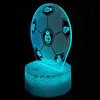 Fotbalové noční světlo Real Madrid pro děti, 16 LED diod, Náhled obrázku produktu 4