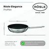 RÖSLE ELEGANCE Bratpfanne Ø 28 cm, Edelstahl 18/10, Produktbild-Vorschau 12