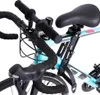 Detské sedlo Wildman C1 pre rám bicykla čierne Náhľad obrázku produktu 2