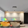ZMH LED Deckenleuchte Schwarz Aufbauspot 3 Flammig Produktbild-Vorschau 7