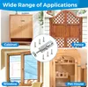 12 Stück Edelstahl Riegelschloss, Türriegel Klein 3 Inch, Produktbild-Vorschau 6