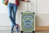 MuchoWow® Koffer Handgepäck Trolley Rollkoffer Kleine Produktbild-Vorschau 5