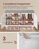 Schuhbank Wandgarderobe Set, Garderobe mit Spiegel, 10 Produktbild-Vorschau 10