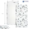 Lenzuolo con angoli per lettino, 60x120 cm, cotone, Zoo Anteprima dell’immagine prodotto 3