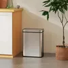 HOMCOM Odpadkový koš se senzorem, 50 l, nerezová ocel, Náhled obrázku produktu 2