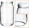 Barattoli per conserve KADAX 900ml con coperchio a vite Anteprima dell’immagine prodotto 8