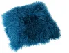 Tibetlamm Kissen Kissenbezug (ohne Inlet) JAY21 Wasserblau Produktbild-Vorschau 1