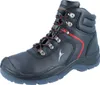 A black Albatros safety boot with red and black laces, shown against a white background. Anteprima dell’immagine prodotto