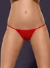 Obsessive Luiza, Slipy, Tanga, Ženy, Červená, Jednobarevný, Náhled obrázku produktu 11
