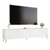 Idohome TV Lowboard Angel 200 cm blanc mat - Armoire TV Voir les images du produit 8