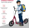 HOMCOM Trottinette enfant patinette pneus 30 cm Hauteur Voir les images du produit 3