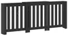 vidaXL Heizkörperabdeckung Schwarz Eichen-Optik 205 x 21,5 Produktbild-Vorschau 1