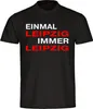 multifanshop Herren T-Shirt - Leipzig - Einmal Immer, Produktbild-Vorschau 1
