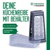 Multifunktionale Küchenreibe von Chefkoch trifft Fackelmann Produktbild-Vorschau 1