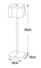 Konstsmide Tischleuchte Nice | rostfarben | Indoor/Outdoor Produktbild-Vorschau 6