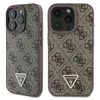 Two views of a smartphone case with a repeating Guess logo pattern. Podgląd zdjęcia produktu