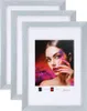 2er 3er 5er Set Holz Bilderrahmen Lifestyle Plexi Foto Produktbild-Vorschau 1