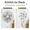 Standventilator Abdeckung 60x145cm, PVC Staubschutzhaube Produktbild-Vorschau 7