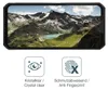 A smartphone displaying a mountain landscape, with two icons and text below. Náhled obrázku produktu
