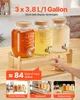 VEVOR Getränkespender (3 x 3,8 L) für Partys Saftspender Produktbild-Vorschau 2