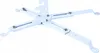 A white projector mount bracket is shown against a white background. Produktbild-Vorschau