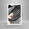 Poster - Poster ohne Rahmen - frau stil mode - 61x91,5 cm - Produktbild-Vorschau 4
